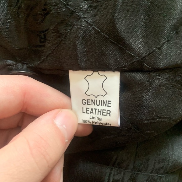 Genuine Leather 2X River Road Moto Jacket - Picture 4 of 4